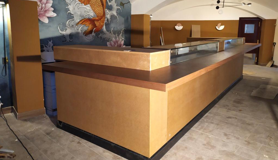 Mobiliario Restaurante Shushi – Real Refrigeración